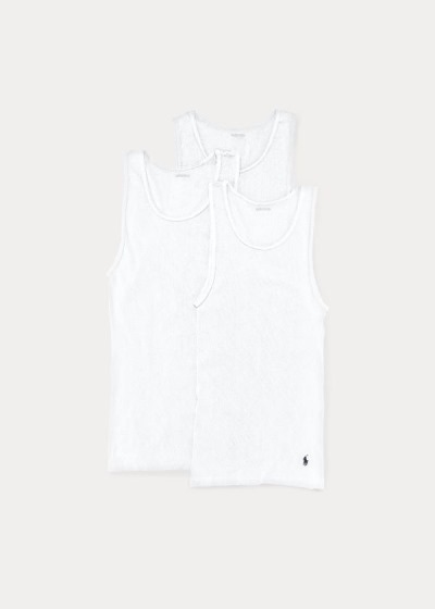 Polo Ralph Lauren Classic 3-Pack Tank Top Herre Danmark (WCNAL5081)